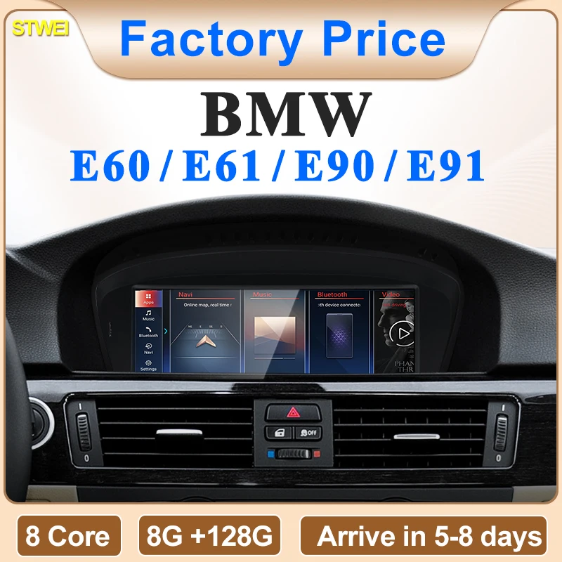 BMW 3/5 시리즈 E60 E61 E90 E91 CCC CIC 차량용 비디오 플레이어