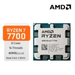 AMD RYZEN 7 7700 최대 5.3 GHz L2 + L3 캐시