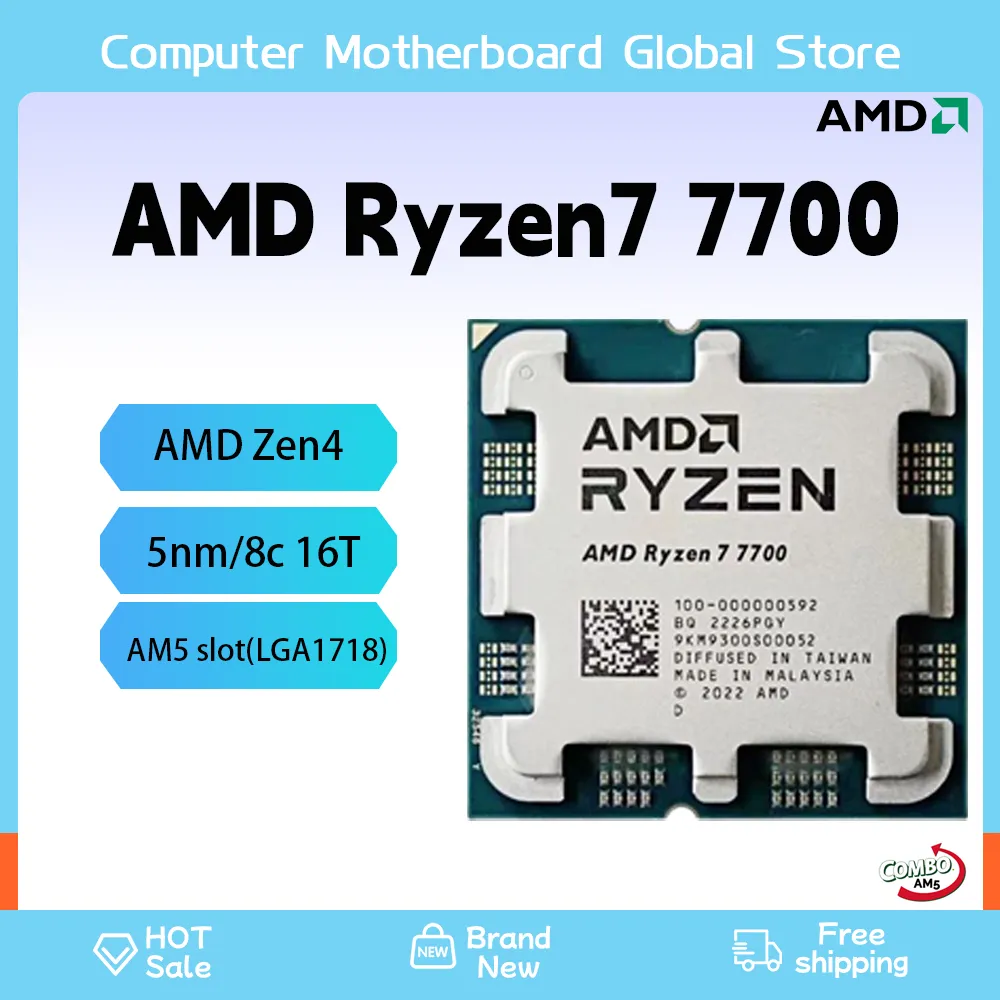 AMD Ryzen 7 7700 R7 7700 4.5 GHz