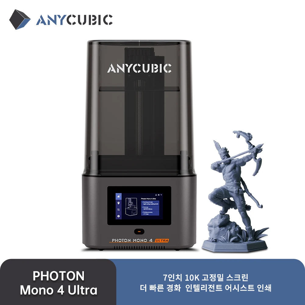 ANYCUBIC 포톤 모노 4 울트라 LCD 3D 프린터