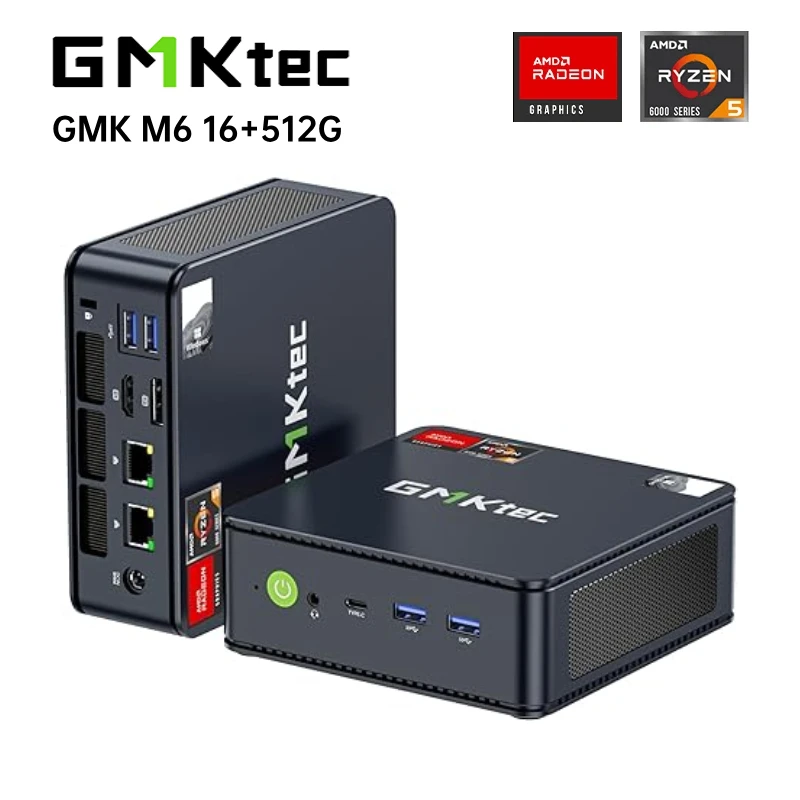 GMKtec M6 미니 PC 데스크탑 컴퓨터