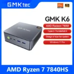 GMKtec 미니 PC GMK K6 AMD R7-7840HS NUCBOX