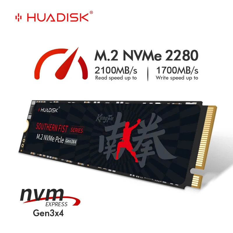 HUADISK 내장 하드 디스크 2280 SSD NVMe M2