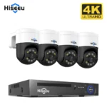 Hiseeu CCTV 보안 감시 카메라 시스템 키트 세트