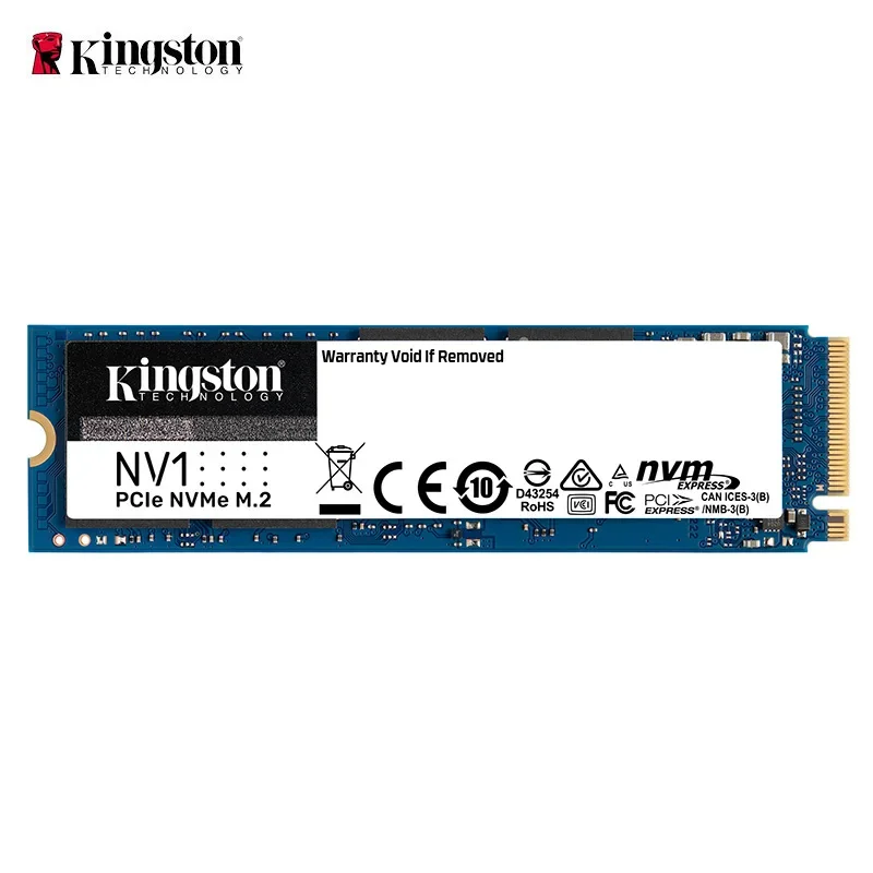 Kingston SSD NV1 NVMe M.2 2280 SSD 250GB 500GB 1TB 내장 솔리드 스테이트 드라이브 하드 디스크 Sff