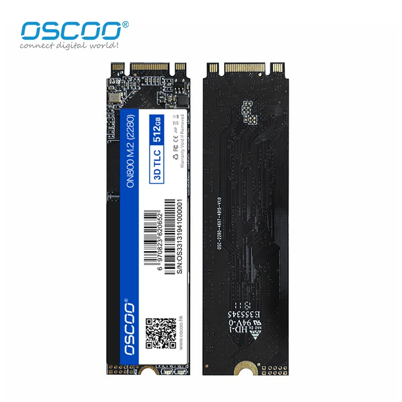 OSCOO SSD M.2 SATA3 2280 내장 하드 드라이브