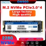 OSCOO SSD M2 NVME 256GB SSD M.2 2280 PCIe 3.0 SSD Nmve M2 하드 드라이브 디스크