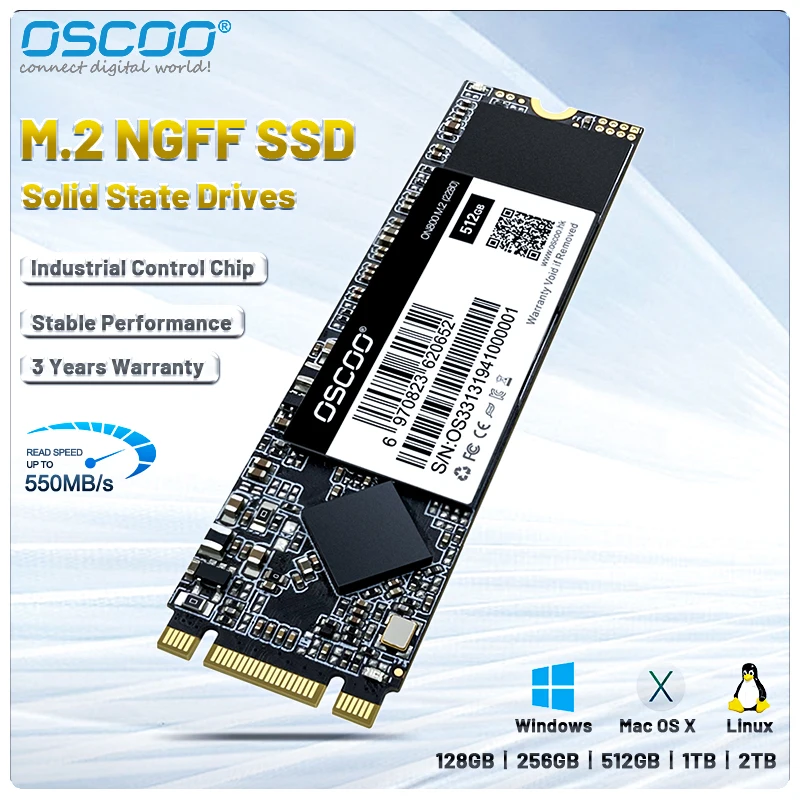 데스크탑 노트북 샤오미 M2 2280 SSD